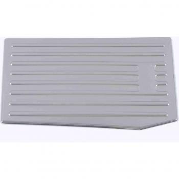 Reposapiés izquierdo de acero inoxidable para Hyundai Tucson NX4 2022, accesorio embellecedor de vehículo