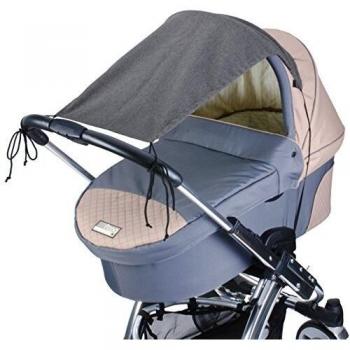 DIAGO Sonnensegel für Kinderwagen, grau
