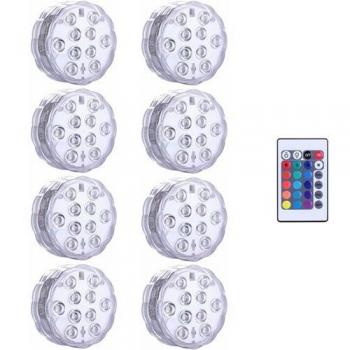 Remote-Controlled Underwater Garden Lights