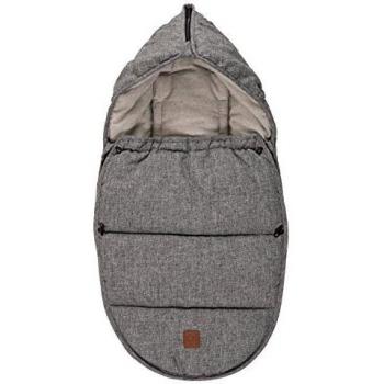 Kaiser 65385225 Hoody Fleece Fußsack, grau