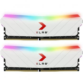 PNY XLR8 16GB (2x8GB) EPIC-X RGB 3200MHz Desktop RAM, White