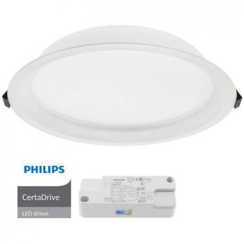Downlight BOL 44W LED – Certadrive, Cri >90, UGR17, IP54