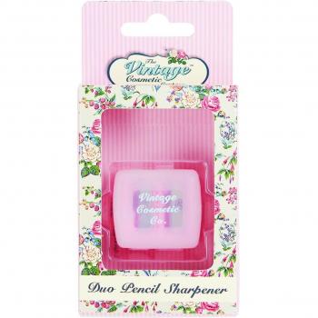 Zweifacher Bleistiftspitzer – Rosa & White Spot