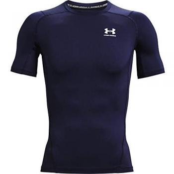 Camiseta de Manga Corta Under Armour 1361518 Azul S / Regular Hombre