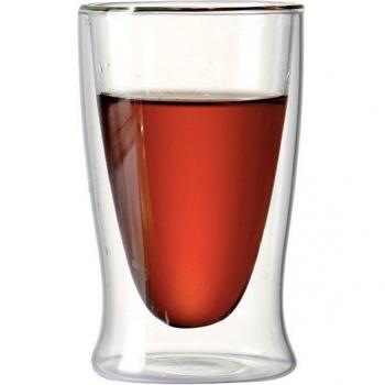 Doppel‑Zauberstab Wein‑Glastasse Borosilikat