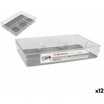 Set di Contenitori Quttin 33x22,5x6 cm Non-Slip (12 pezzi)