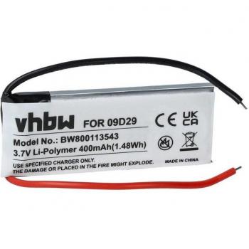 Batterie sans fil vhbw pour écouteurs Cardo Scala Rider Multiset Q2
