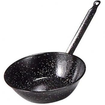 Sartén Doble Honda Esmaltada 22 Cm Garcima