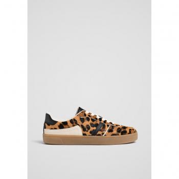 Sneakers Stradivarius 38 in pelle leopardata