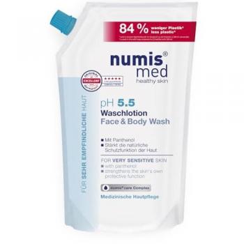 Numis Med pH 5,5 Waschlotion Nachfüllbeutel für empfindliche Haut