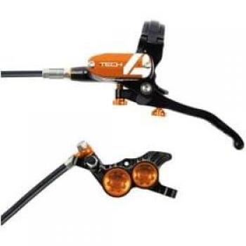 Hope Tech 4 V4 Disc Brake vorne schwarz-orange Standard
