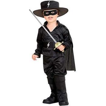 Costume Mascherato Banditi per Bambini, Multicolore, 98 cm