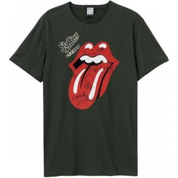 T-shirt Amplified Unisex Adulto Lingua Rolling Stones XXL carbone