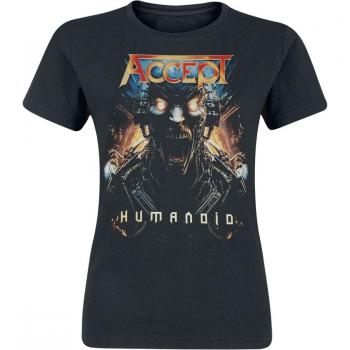 Accept Humanoid Mädchen-Shirt