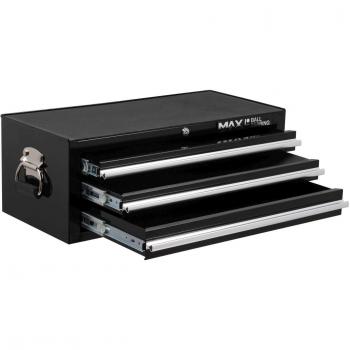 Hilka Professional 3 Drawer Black Add on Tool Chest