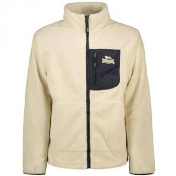 Lonsdale Kurzjacke Lartington Herren Sherpa Jacke normale Passform