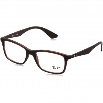 Ray-Ban RX7047 Active Lifestyle 5451 Men's Eyeglasses Brown Size 56 (Frame Only)