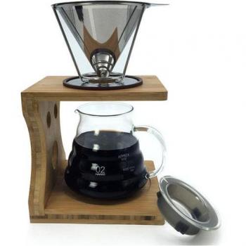 Travel‑Ready Stainless Cone Coffee Filter