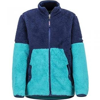 Marmot Girl’s Lariat-Fleece Jacke – Blautönung/Arctic Navy XS