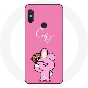 Fodera Xiaomi Redmi Note 5 AI Dual Camera BTS Bangtan Sonyeondan BT‑21 Shooky Suga e Cooky Jungkook