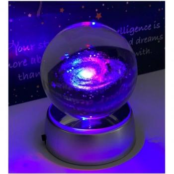 Milky Way Illuminated Decorative Globe