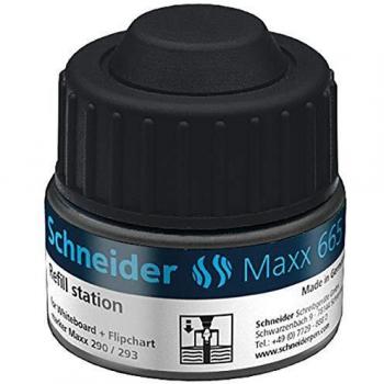 Schneider Maxx 665 Whiteboardmarker-Nachfüllstation, 30ml, Schwarz