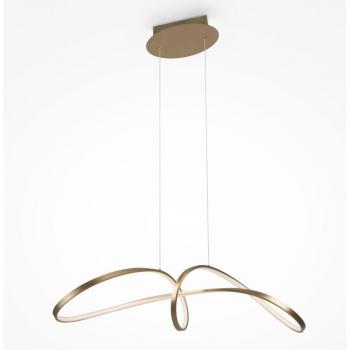 Iluminación Curva Dorada Maytoni