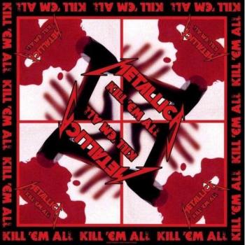 Metallica „Kill ‘Em All“ Bandana – Erwachsene, Unisex, einheitliche Größe, Rot & Schwarz