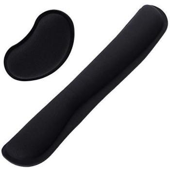 Yizhet Poggiapolsi per Tastiera e Mouse, Appoggio per Polsi da Tastiera in Memory Foam con Fondo Antiscivolo, Cuscinetto