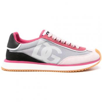 Dolce&Gabbana Scarpe DG Cushion Camoscio e Mesh 36