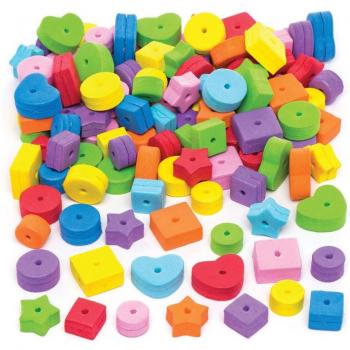 Pastel Jumbo Foam Beads (Pack of 250)