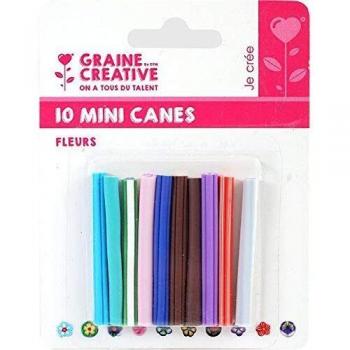 Mini canes Fleurs x 10 unités