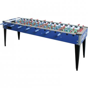 Roberto Sport Tavolo da Calcio Balilla College 4x4 con Design Blu