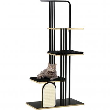 PawHut Katzenmöbel 170cm mit Kratzbrett und Kissen