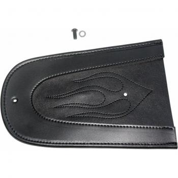 Pechera de Defensa Llama Negra para Asiento Individual Sportster XL