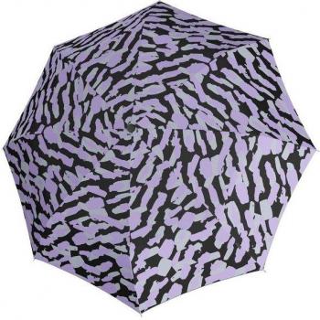Sturmfester Knirps® T.200 Taschenspiegel – Duomatic‑Technologie, Violett