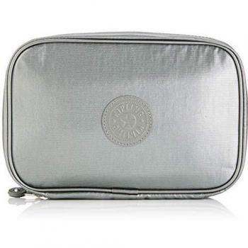 Kipling Multi Pouch Organiseur de Sac à Main, 22 cm, 2 liters, Gris (Métallique Stony)