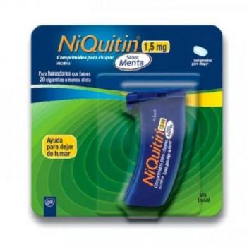 NIQUITIN 1.5 MG 60 COMPRIMIDOS PARA CHUPAR MENTA