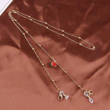 Metal Bead Sunglasses and Mask Chain