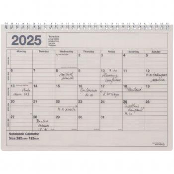 MARK'S 2025 Office Schedule Book // Ivory