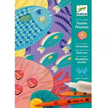 Feutres pinceau marine Sous la Mer