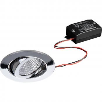 Brumberg LED-Einbaustrahler 38° chrom rund 3000K