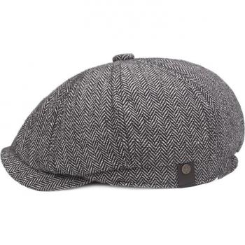 Chapeau Détective Unisexe en Tweed