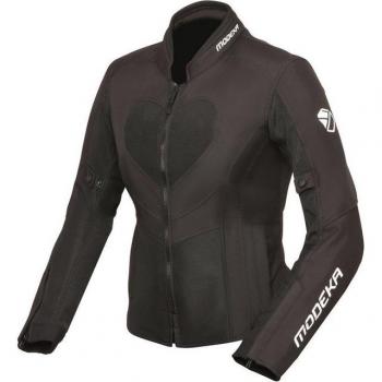 Giacca da moto tessile per donna Modeka Emma Air Nero 44