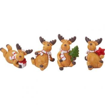 Weihnachtsrentier Jacob (4 Stück)