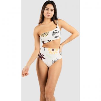 Estampado One Shoulder Rip Curl Holiday Bikini Top