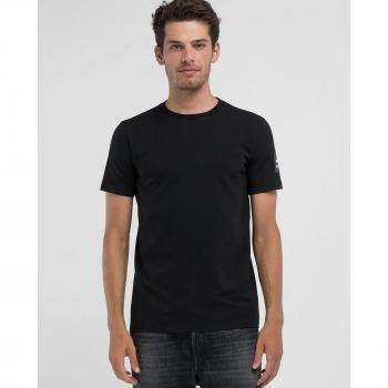 Replay Archief Logo T-shirt Heren Korte Mouwen Wit