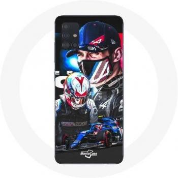 Samsung Galaxy A51 Hülle Esteban Ocon Rennfahrer Motiv