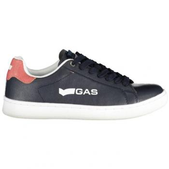 Blue Lace-Up Sports Sneakers for Men