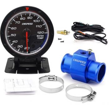 CNSPEED 60mm Wassertemperaturmessgerät 50-150 Grad Celsius mit 1/8NPT Adapter
